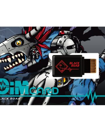 Bandai Mobile LCD Toy - Digital Monster Vital Bracelet DIMCard Agumon Black Roar