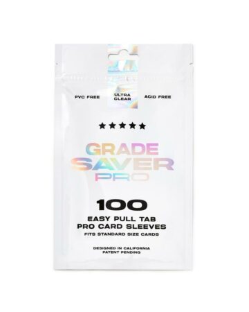 GRADE SAVER PRO - PRO CARD SLEEVES W/EASY PULL TAB - 100 COUNT
