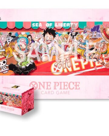 ONE PIECE CARD GAME Playmat and Card Case set -25th Edition-