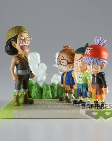 ONE PIECE WORLD COLLECTABLE FIGURE LOG STORIES-USOPP PIRATES-