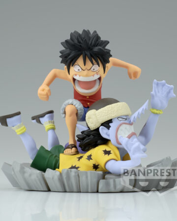 ONE PIECE WORLD COLLECTABLE FIGURE LOG STORIES-MONKEY.D.LUFFY VS ARLONG-