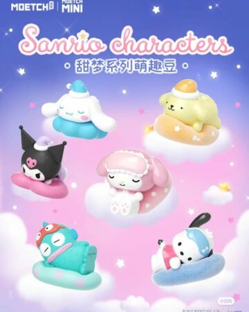 Moetch Sanrio Characters Sleeping Series Set