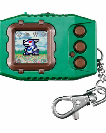 Bandai Online Shop Exclusive - Mobile LCD Toy - Digimon Pendulum Color 4 Wind Guardians (Original Green Bronze)