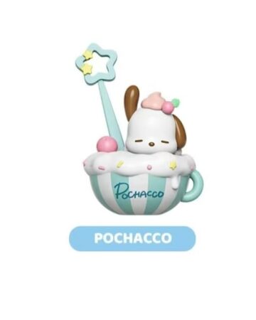 Top Toy Sanrio Dessert Family Sticky Notes Clip Series - Pochacco